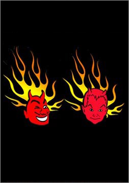 Devils Jukebox Logo Design by Sophie Lo